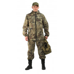 Костюм "Турист 2" куртка/брюки цвет" кмф "Питон коричневый", ткань: Твил Пич